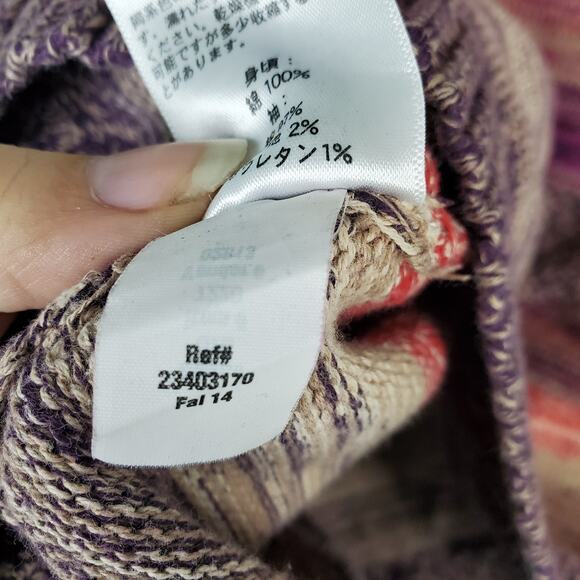 Eddie Bauer Multicolored Heathered Stripe Sweater Size XL - Picture 5 of 5